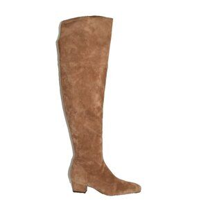 New! AQUATALIA Sancia Luxe Suede Over The Knee Boot in Whiskey ( Camel) 11 DD530